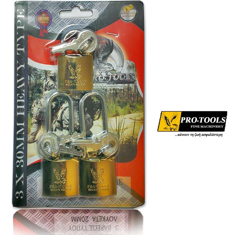 Φωτογραφία προϊόντος: Pro-Tools Σετ 3 Λουκέτα | 30T3