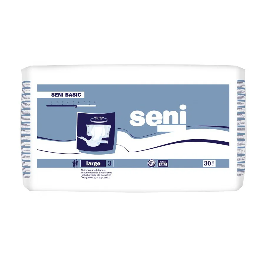 Φωτογραφία προϊόντος: OEM Πάνα ενηλίκων Seni Basic (4 συσκευασίες)