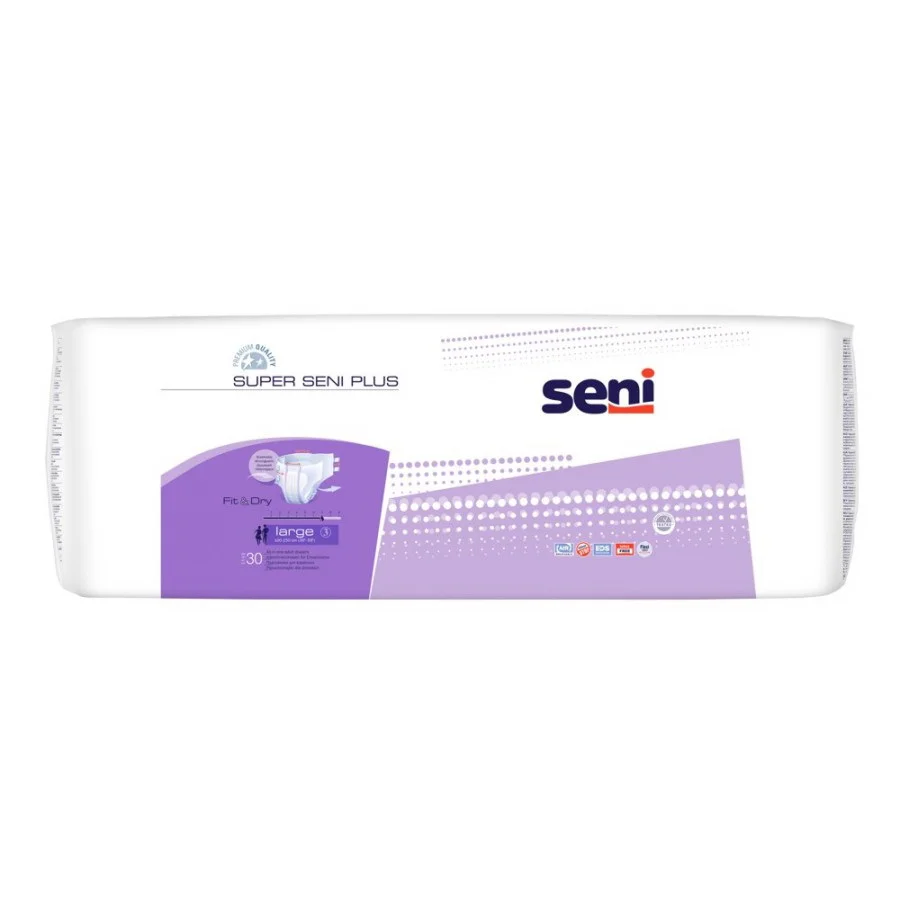 Φωτογραφία προϊόντος: OEM Πάνα ενηλίκων Super Seni Plus (3 συσκευασίες)