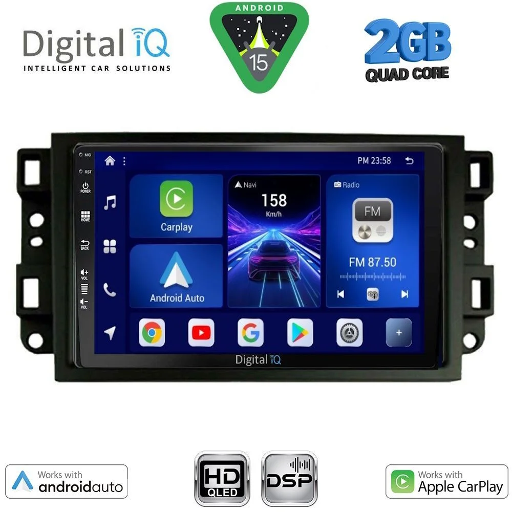 Φωτογραφία προϊόντος: DIGITAL IQ BXC 3070_CPAA (10inc) MULTIMEDIA TABLET for CHEVROLET ALL mod. 2004-2011