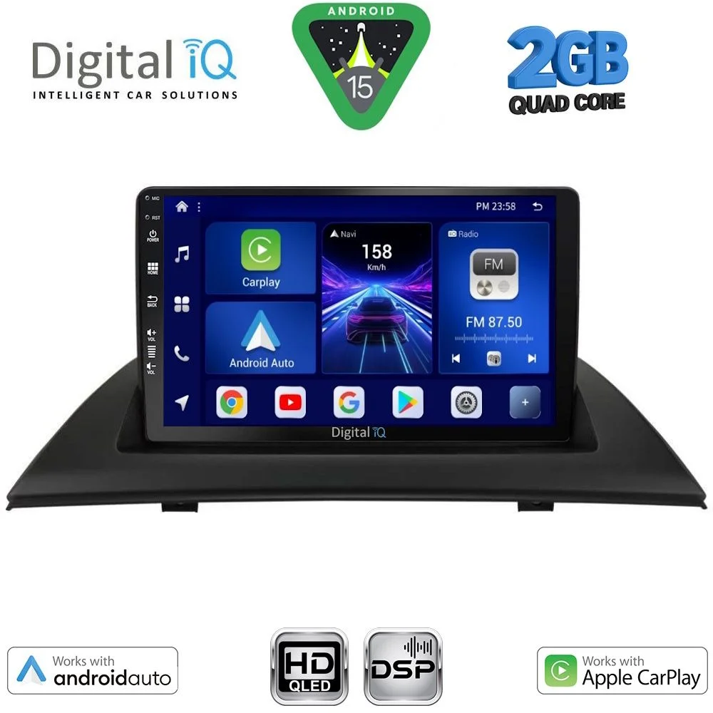 Φωτογραφία προϊόντος: DIGITAL IQ BXC 3058_CPAA (9inc) MULTIMEDIA TABLET for BMW X3 (E83) mod. 2003-2010