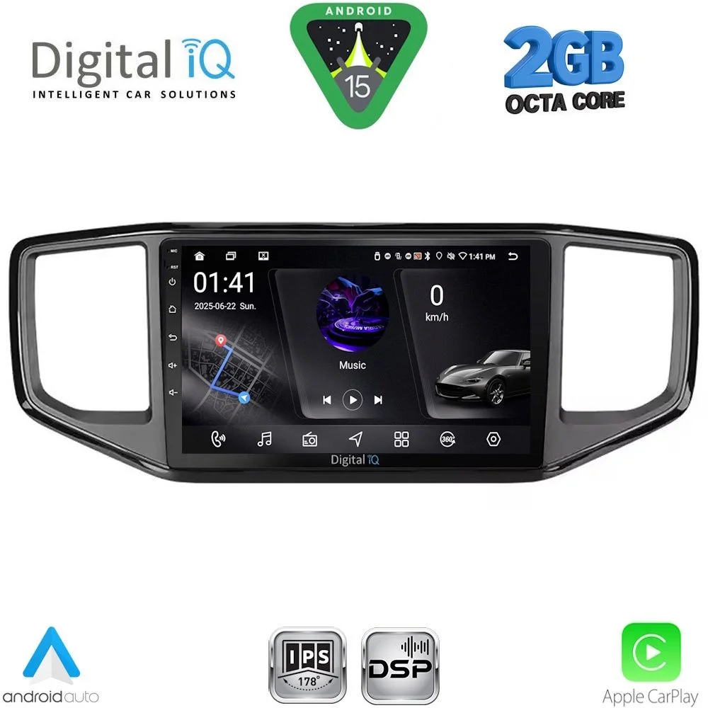 Φωτογραφία προϊόντος: DIGITAL IQ RSF 4754_CPA (9inc) MULTIMEDIA TABLET for VW AMAROK mod. 2017-2022