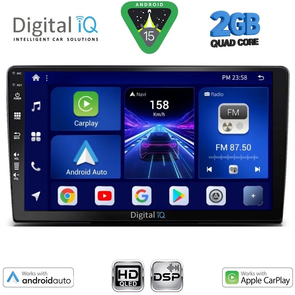 Φωτογραφία προϊόντος: DIGITAL IQ BXC 3722_CPAA (9inc) MULTIMEDIA TABLET for TOYOTA LANDCRUISER mod. 1998-2003