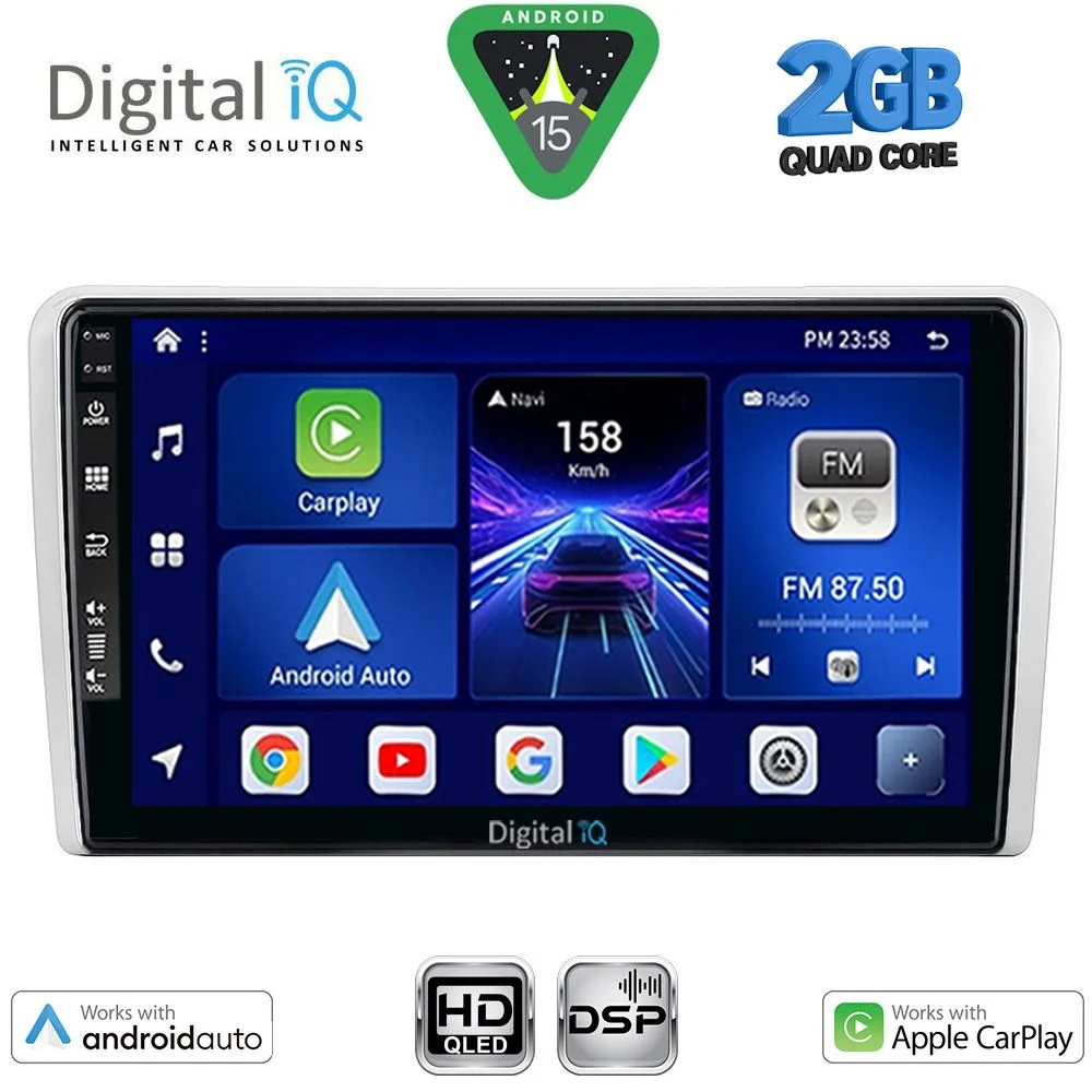 Φωτογραφία προϊόντος: DIGITAL IQ BXC 3481SL_CPAA (9inc) MULTIMEDIA TABLET for OPEL ALL mod. 2004-2014 (SILVER)