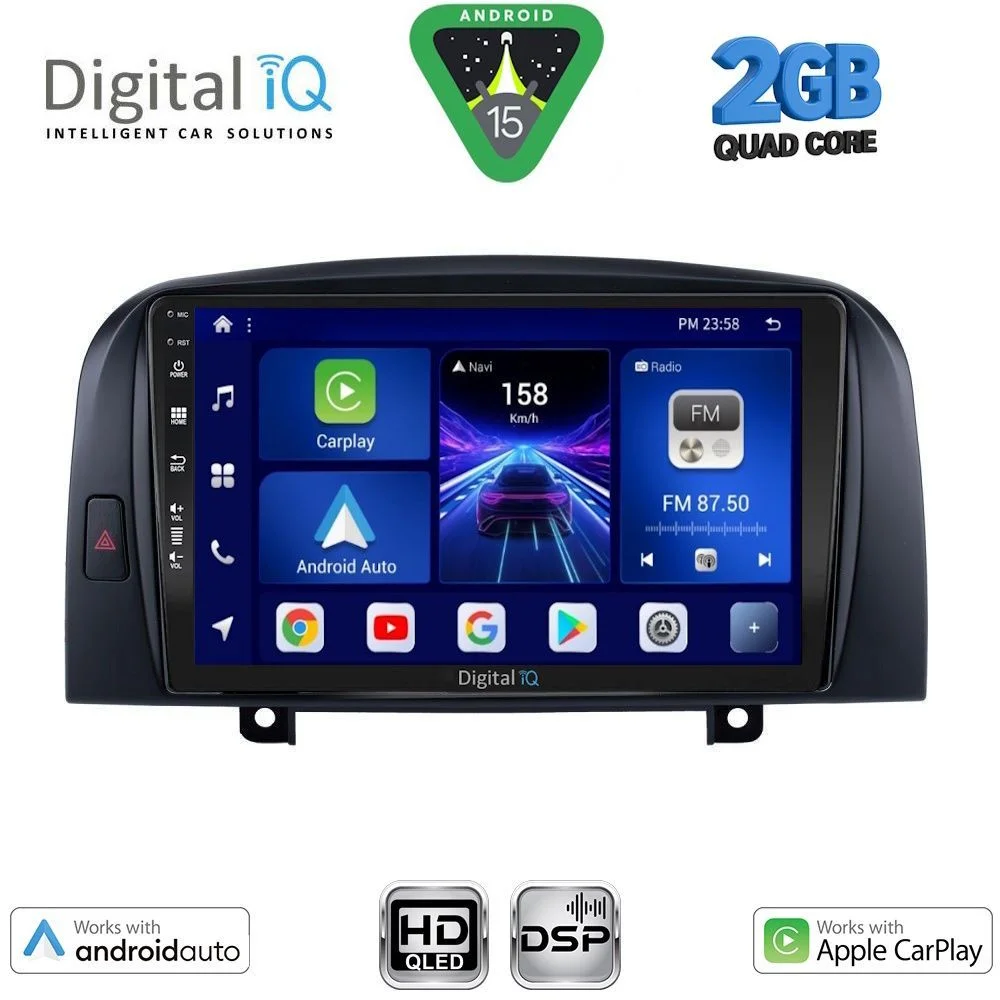 Φωτογραφία προϊόντος: DIGITAL IQ BXC 3248_CPAA (9inc) MULTIMEDIA TABLET for HYUNDAI SONATA mod. 2006-2009