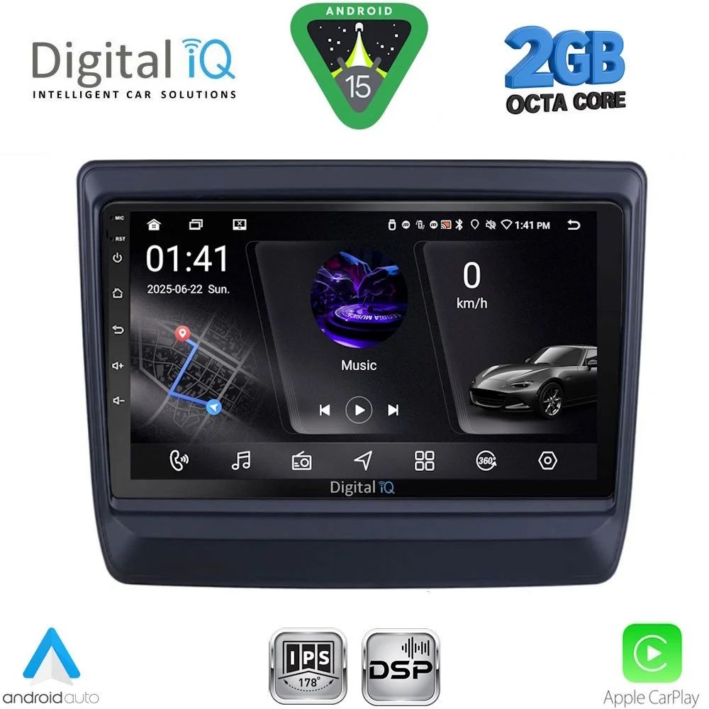 Φωτογραφία προϊόντος: DIGITAL IQ RSF 4256_CPA (9inc) MULTIMEDIA TABLET for ISUZU DMAX mod. 2020-2026