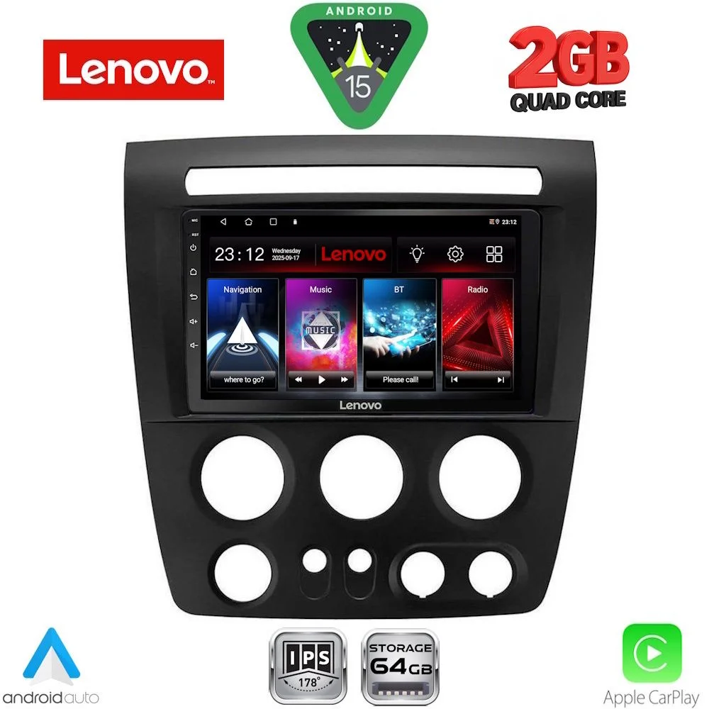 Φωτογραφία προϊόντος: LENOVO LVD 2218_CPA (9inc) MULTIMEDIA TABLET for HUMMER H3 mod. 2005-2009