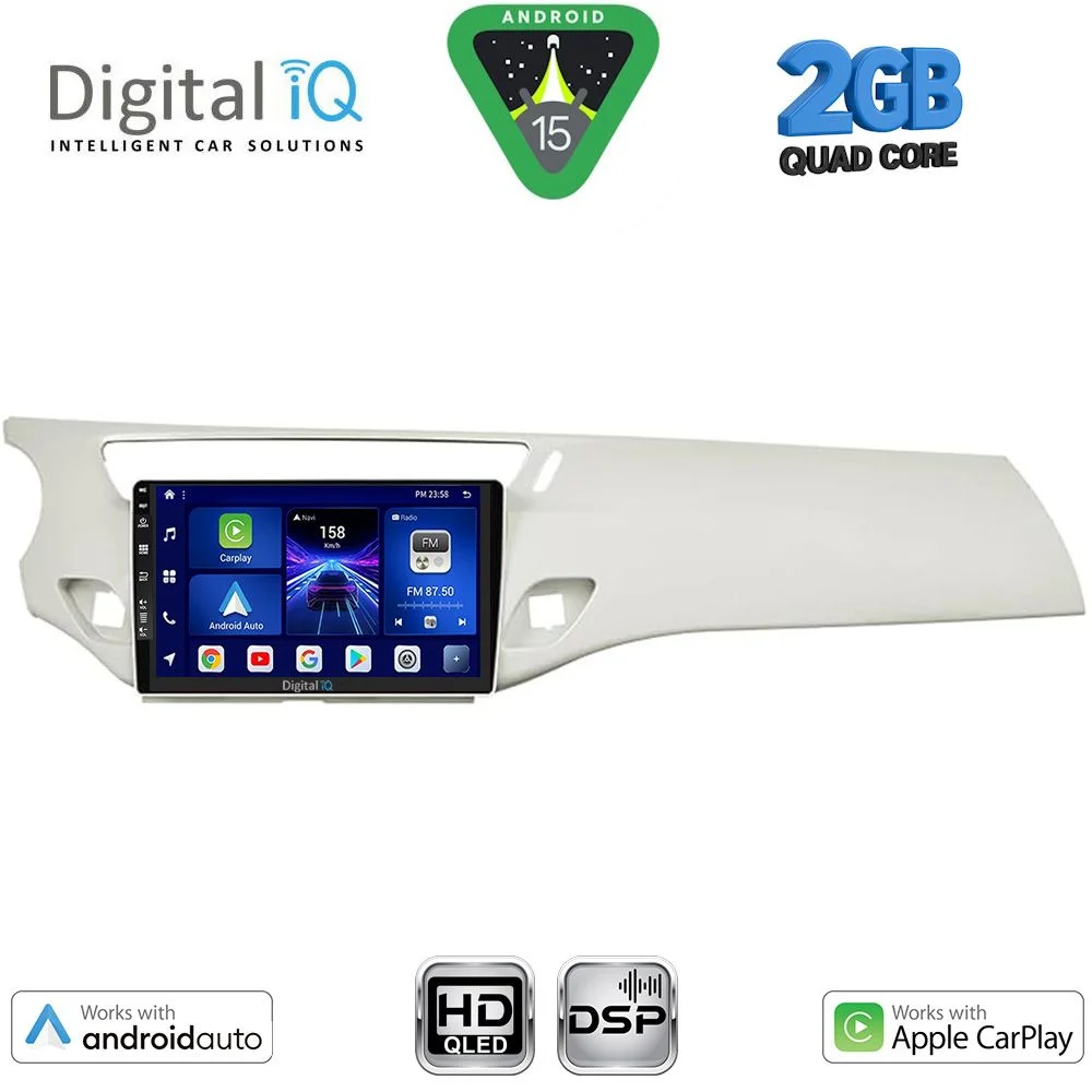 Φωτογραφία προϊόντος: DIGITAL IQ BXC 3092WH_CPAA (9inc) MULTIMEDIA TABLET for CITROEN C3 - DS3 mod. 2009-2016 (WHITE)