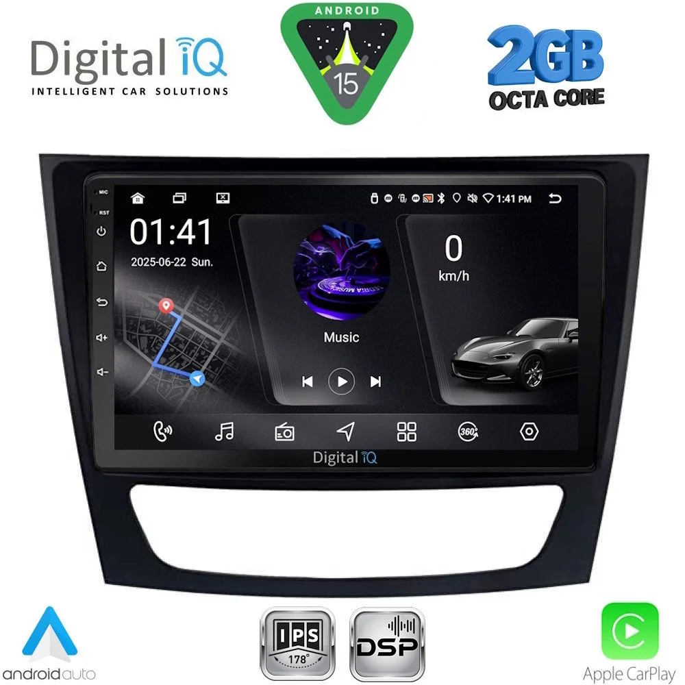 Φωτογραφία προϊόντος: DIGITAL IQ RSF 4408_CPA (9inc) MULTIMEDIA TABLET for MERCEDES E (W211) – CLS (W219) mod. 2003-2009