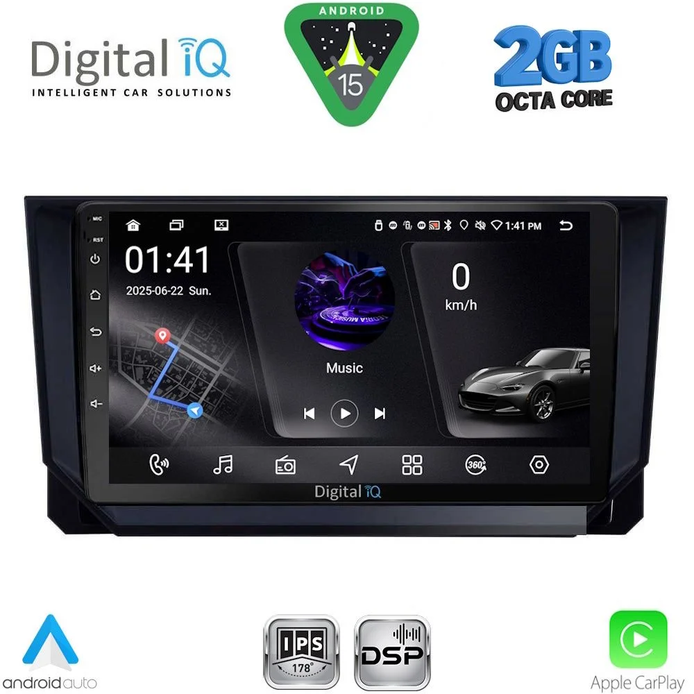 Φωτογραφία προϊόντος: DIGITAL IQ RSF 4391_CPA (10inc) MULTIMEDIA TABLET for MAZDA CX9 mod. 2006-2015