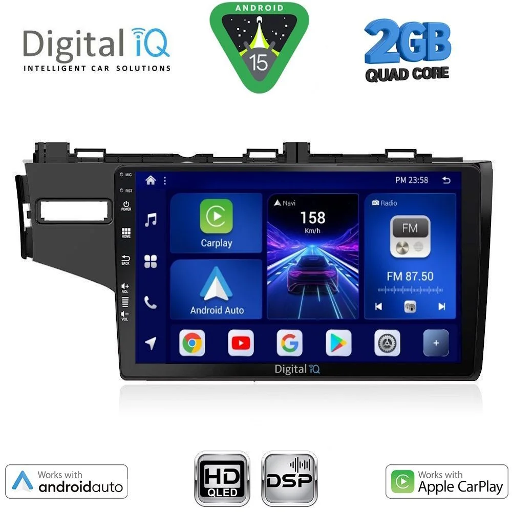 Φωτογραφία προϊόντος: DIGITAL IQ BXC 3212_CPAA (10inc) MULTIMEDIA TABLET for HONDA JAZZ mod. 2013-2019