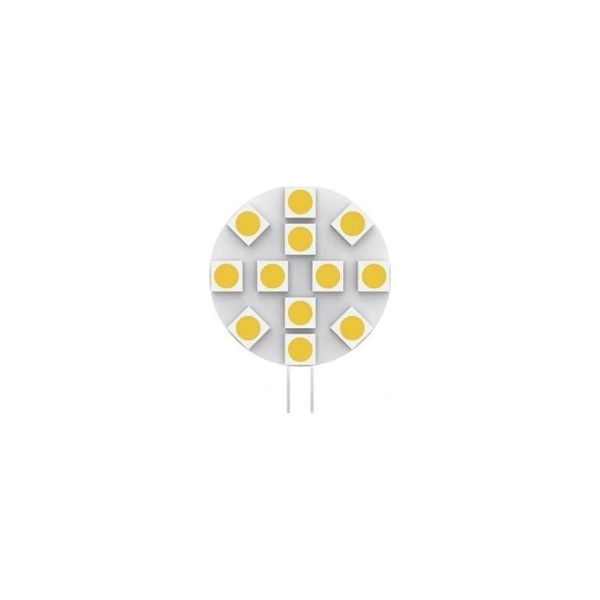 Φωτογραφία προϊόντος: ΛΑΜΠΑ LED G4 ΠΛΑΙΝΗ 2W 12V AC/DC 3000K ADELEQ 13-2200
