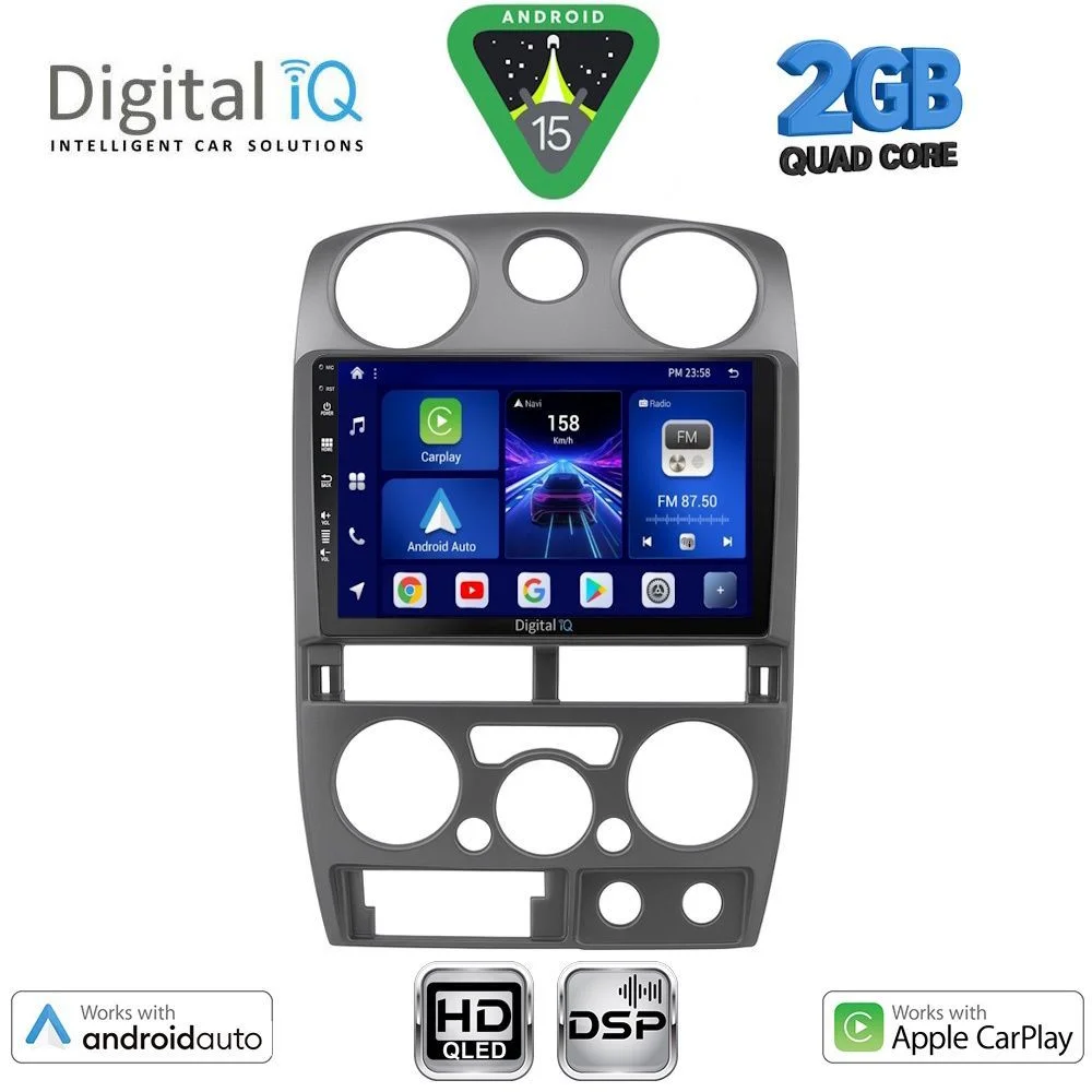 Φωτογραφία προϊόντος: DIGITAL IQ BXC 3254GR_CPAA (9inc) MULTIMEDIA TABLET for ISUZU D-MAX mod. 2008-2012 (GREY)