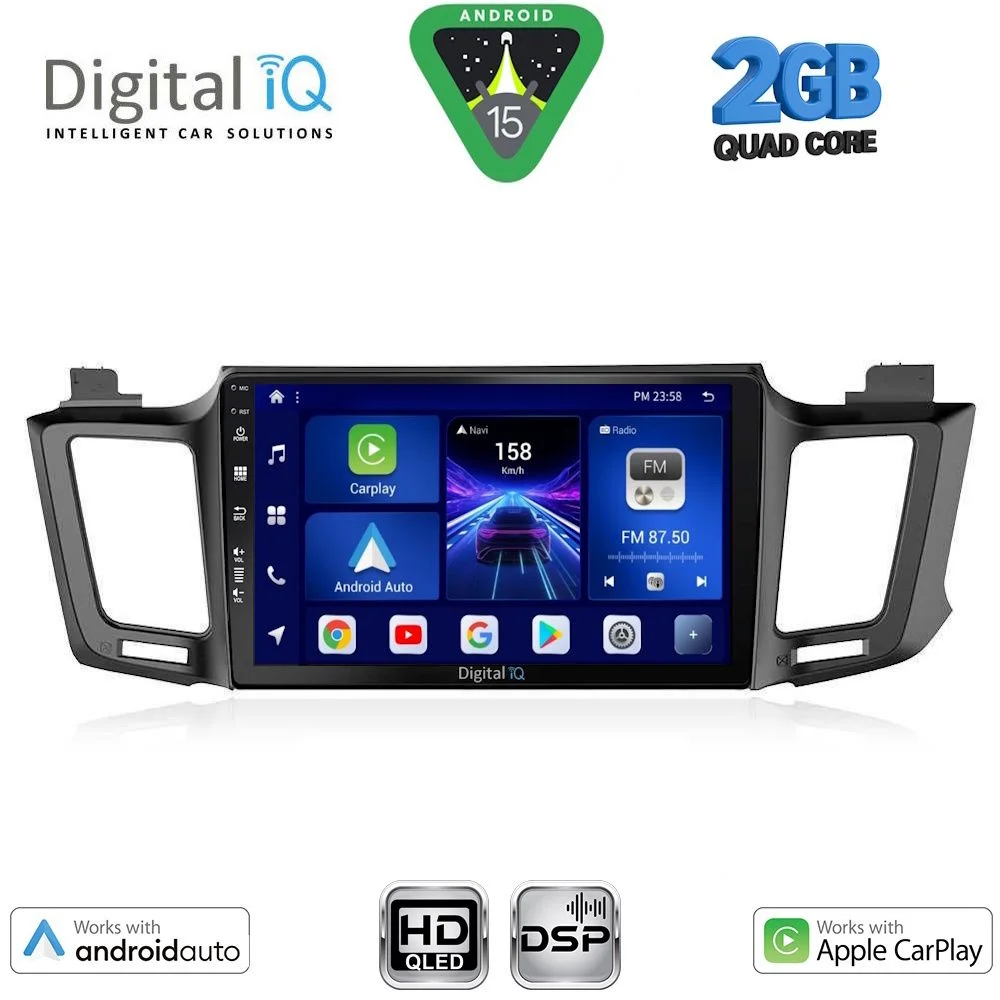 Φωτογραφία προϊόντος: DIGITAL IQ BXC 3733_CPAA (10inc) MULTIMEDIA TABLET for TOYOTA RAV 4 mod. 2013-2019