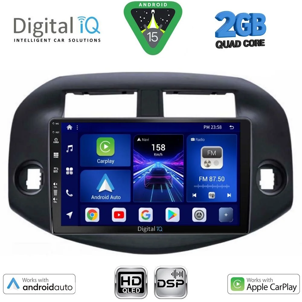 Φωτογραφία προϊόντος: DIGITAL IQ BXC 3732_CPAA (10inc) MULTIMEDIA TABLET for TOYOTA RAV 4 mod. 2006-2012
