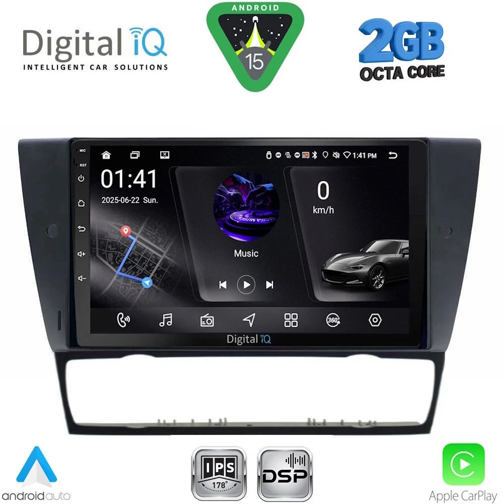 Φωτογραφία προϊόντος: DIGITAL IQ RSF 4043_CPA (9inc) MULTIMEDIA TABLET for BMW E90-E91-E92-E93 mod. 2005-2012