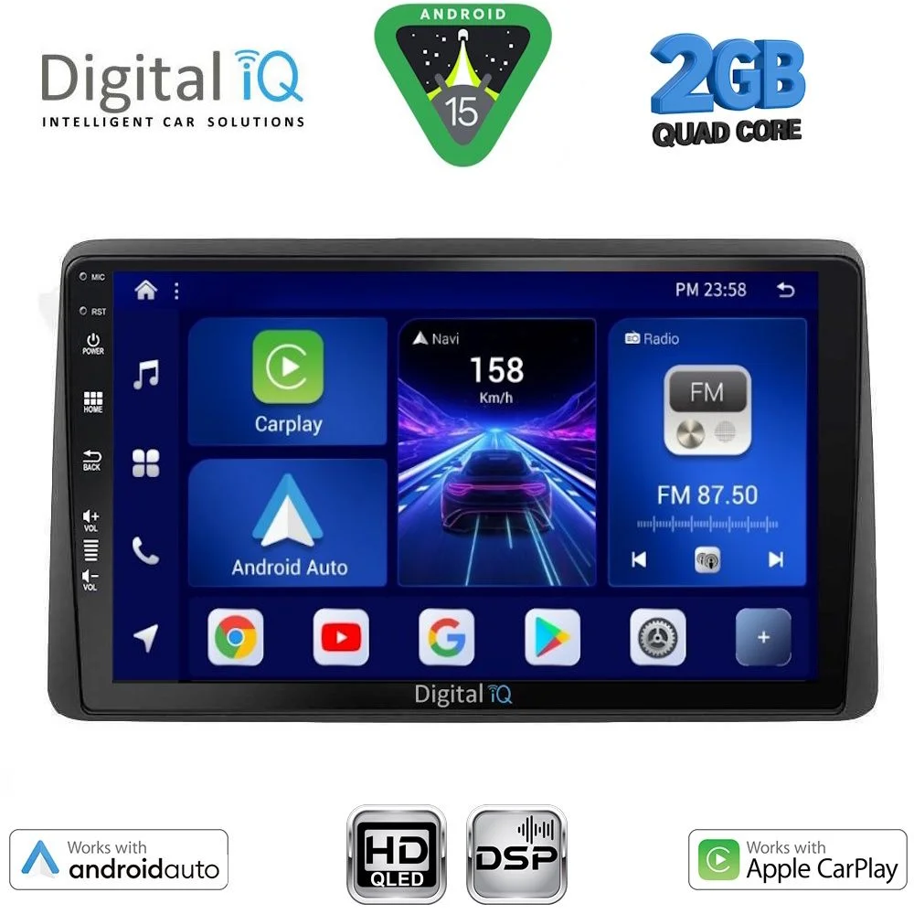 Φωτογραφία προϊόντος: DIGITAL IQ BXC 3453_CPAA (10inc) MULTIMEDIA TABLET for NISSAN JUKE mod. 2021-2026
