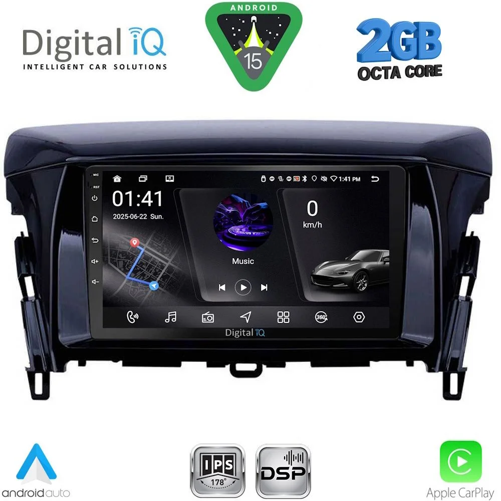 Φωτογραφία προϊόντος: DIGITAL IQ RSF 4432_CPA (9inc) MULTIMEDIA TABLET for MITSUBISHI ECLIPSE CROSS mod. 2018-2026