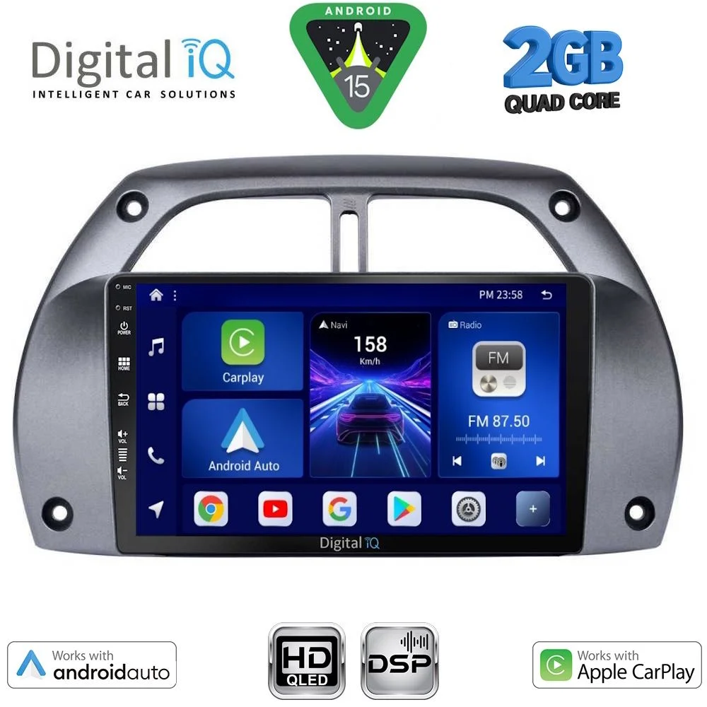 Φωτογραφία προϊόντος: DIGITAL IQ BXC 3730_CPAA A/C (9inc) MULTIMEDIA TABLET for TOYOTA RAV 4 mod. 2000-2006
