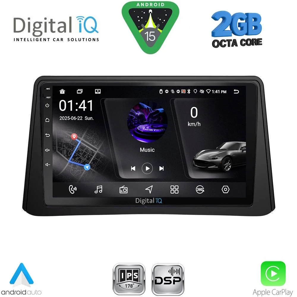 Φωτογραφία προϊόντος: DIGITAL IQ RSF 4496_CPA (9inc) MULTIMEDIA TABLET for OPEL MOKKA mod. 2012-2015
