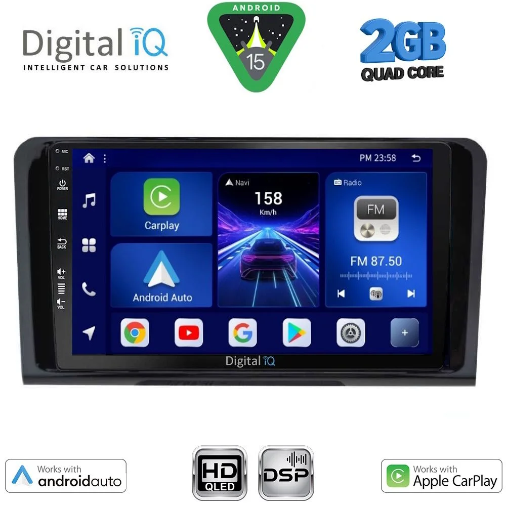 Φωτογραφία προϊόντος: DIGITAL IQ BXC 3414_CPAA (9inc) MULTIMEDIA TABLET for MERCEDES ML (W164) – GL (X164) mod. 2005-2011