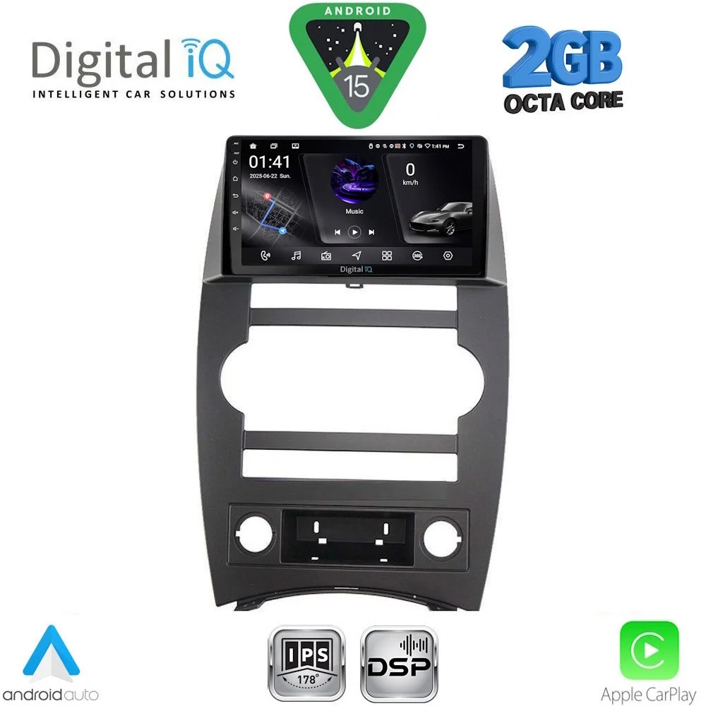 Φωτογραφία προϊόντος: DIGITAL IQ RSF 4274_CPA (9inc) MULTIMEDIA TABLET for JEEP COMMANDER mod. 2007-2009
