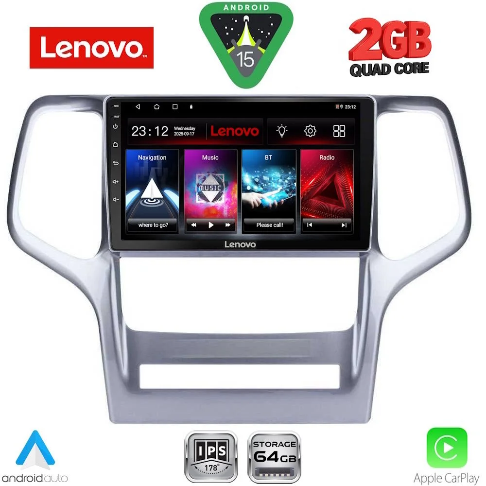 Φωτογραφία προϊόντος: LENOVO LVD 2282_CPA (9inc) MULTIMEDIA TABLET for JEEP GRAND CHEROKEE mod. 2011-2014