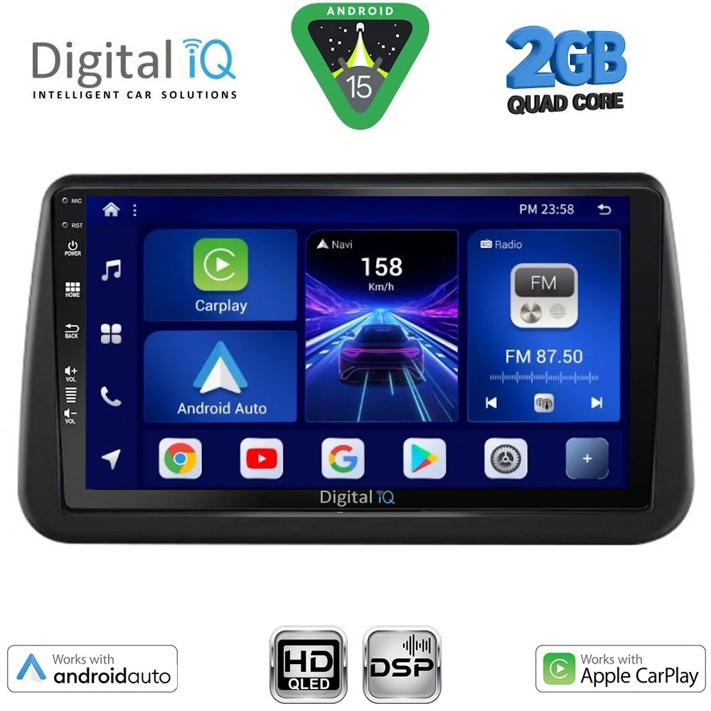 Φωτογραφία προϊόντος: DIGITAL IQ BXC 3494_CPAA (9inc) MULTIMEDIA TABLET for OPEL MERIVA mod. 2010-2017
