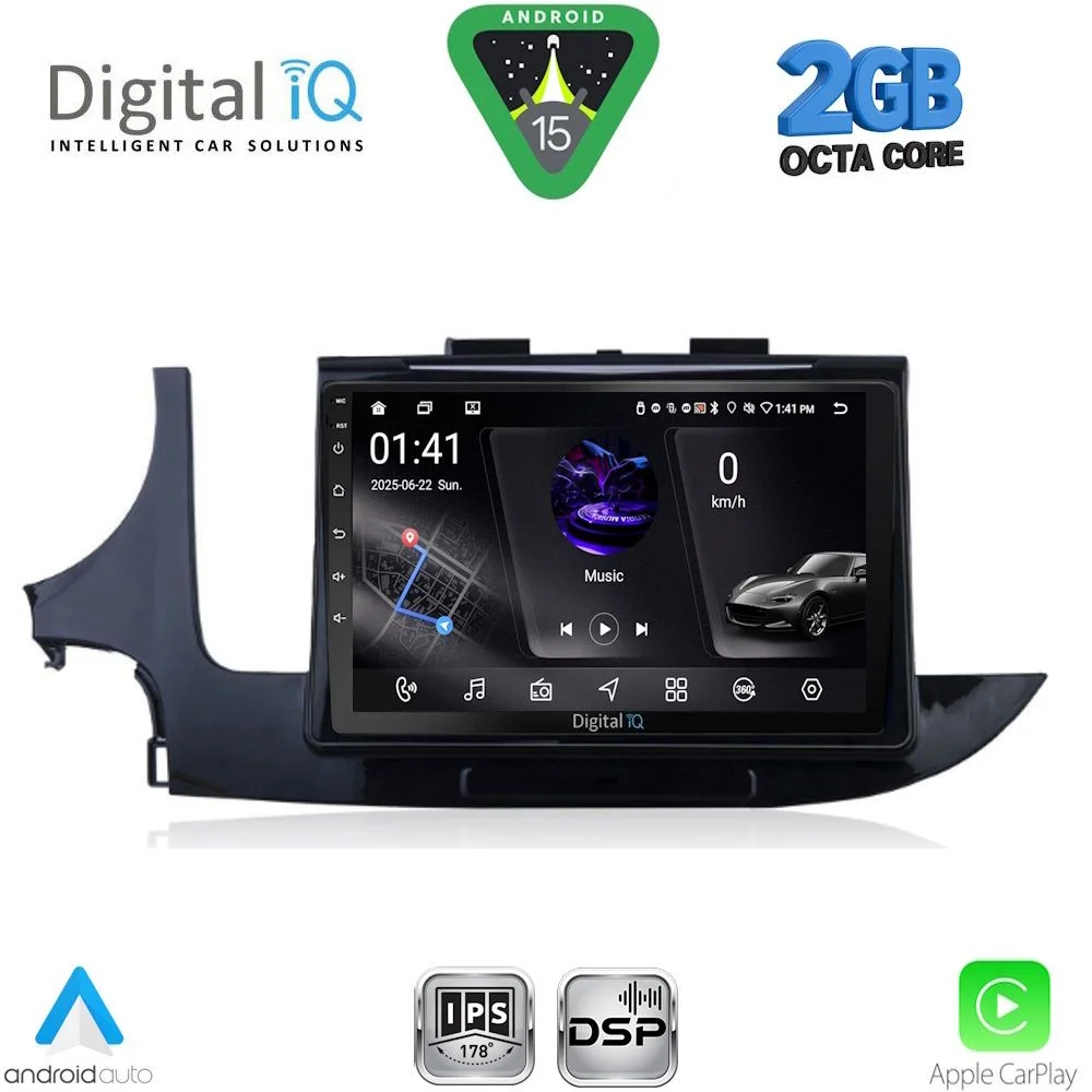 Φωτογραφία προϊόντος: DIGITAL IQ RSF 4497_CPA (9inc) MULTIMEDIA TABLET for OPEL MOKKA mod. 2016-2021