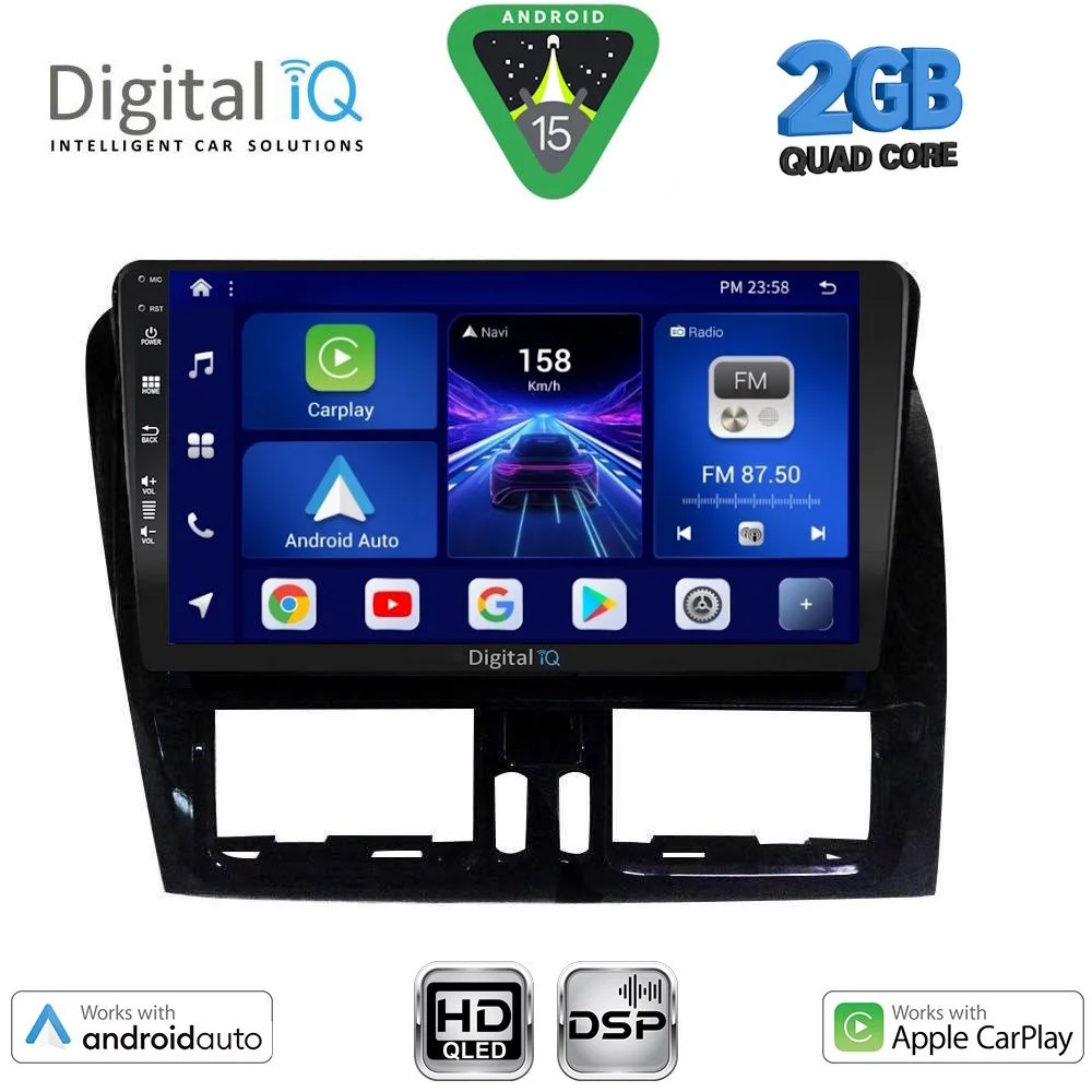 Φωτογραφία προϊόντος: DIGITAL IQ BXC 3787_CPAA (9inc) MULTIMEDIA TABLET for VOLVO XC60 mod. 2009-2017