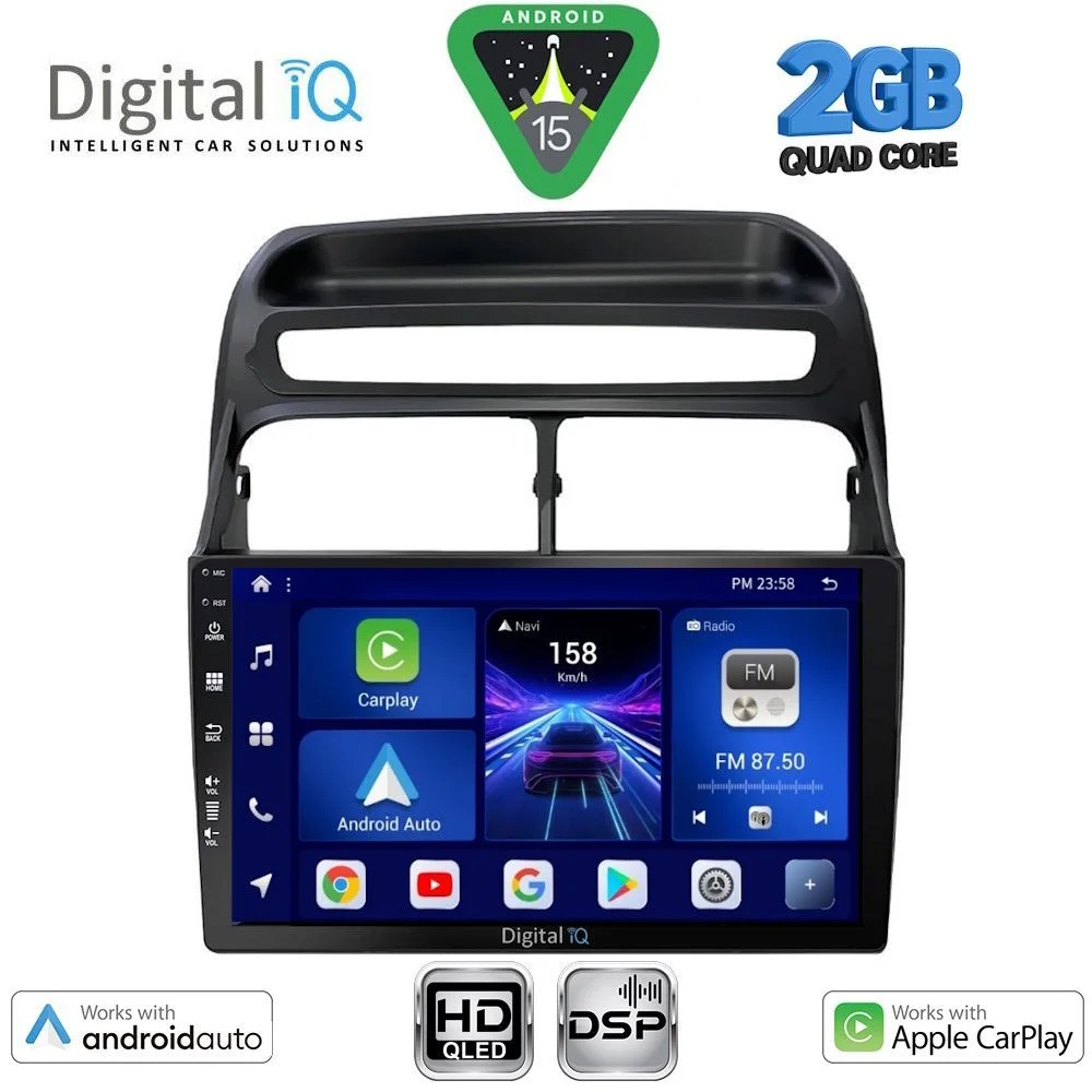 Φωτογραφία προϊόντος: DIGITAL IQ BXC 3129_CPAA (9inc) MULTIMEDIA TABLET for FIAT LINEA mod. 2007-2011