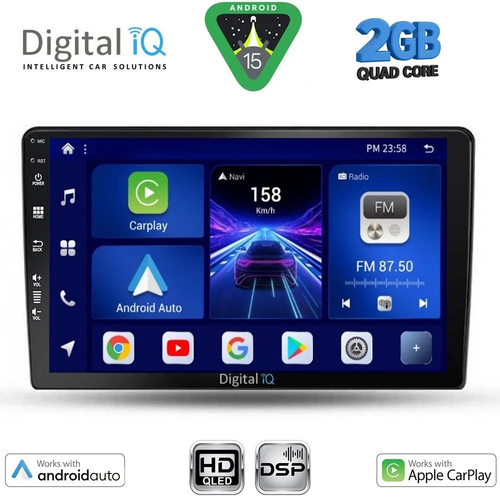 Φωτογραφία προϊόντος: DIGITAL IQ BXC 3656_CPAA (9inc) MULTIMEDIA TABLET for SSANGYONG REXTON mod. 2002-2006