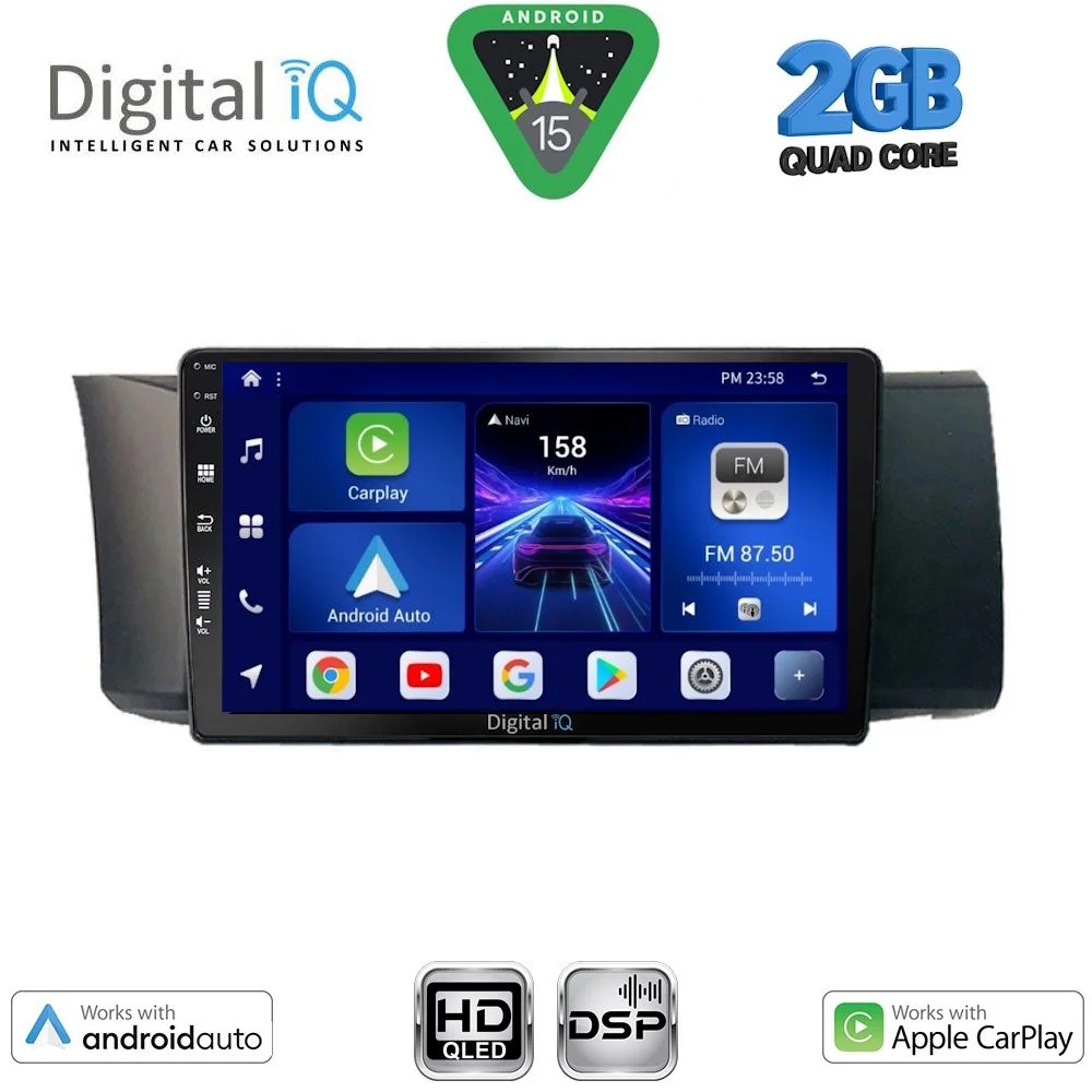 Φωτογραφία προϊόντος: DIGITAL IQ BXC 3669_CPAA (9inc) MULTIMEDIA TABLET for TOYOTA GT86 – SUBARU BRZ mod. 2012-2026