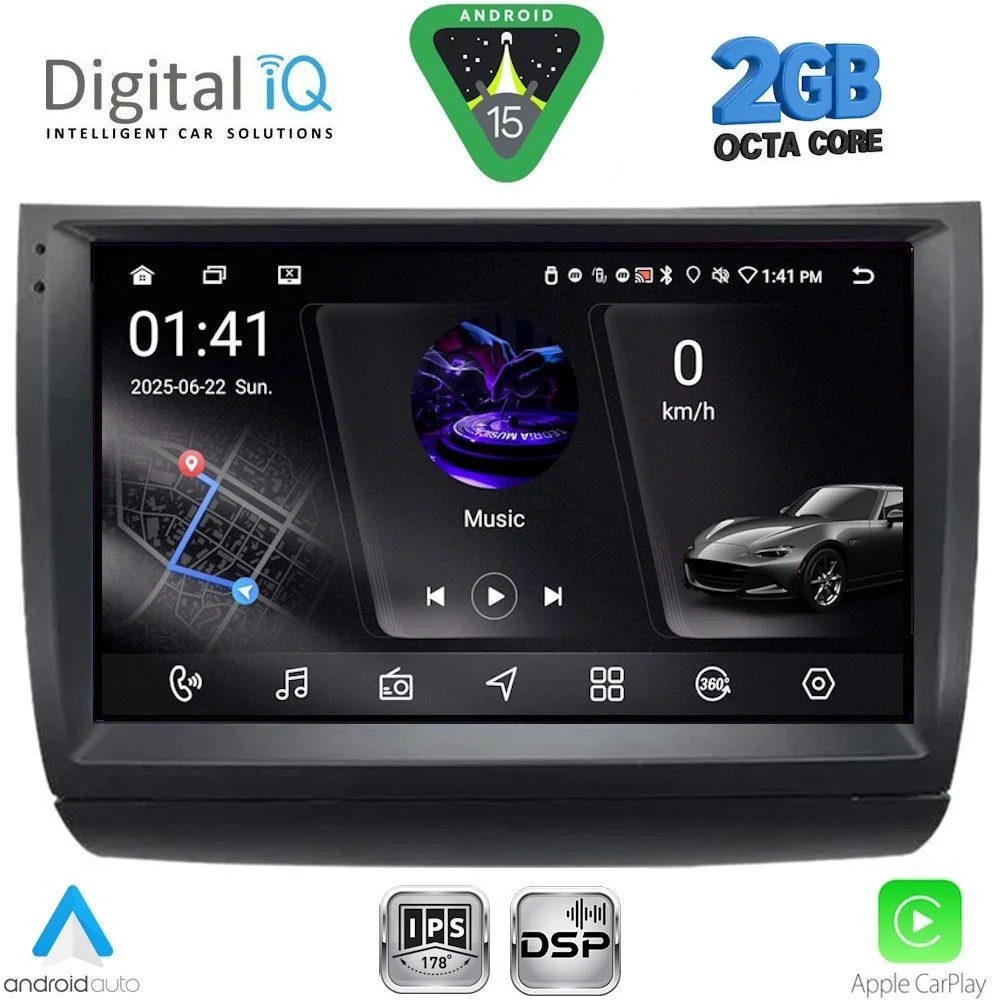 Φωτογραφία προϊόντος: DIGITAL IQ RSF 4728_CPA (9inc) MULTIMEDIA TABLET for TOYOTA PRIUS mod. 2003-2009