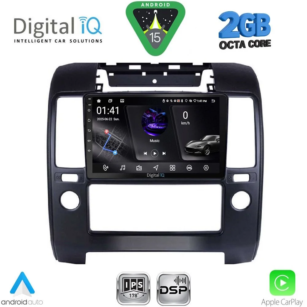 Φωτογραφία προϊόντος: DIGITAL IQ RSF 4454_CPA A/C (9inc) MULTIMEDIA TABLET for NISSAN NAVARA D40 mod. 2006-2011 με A/C
