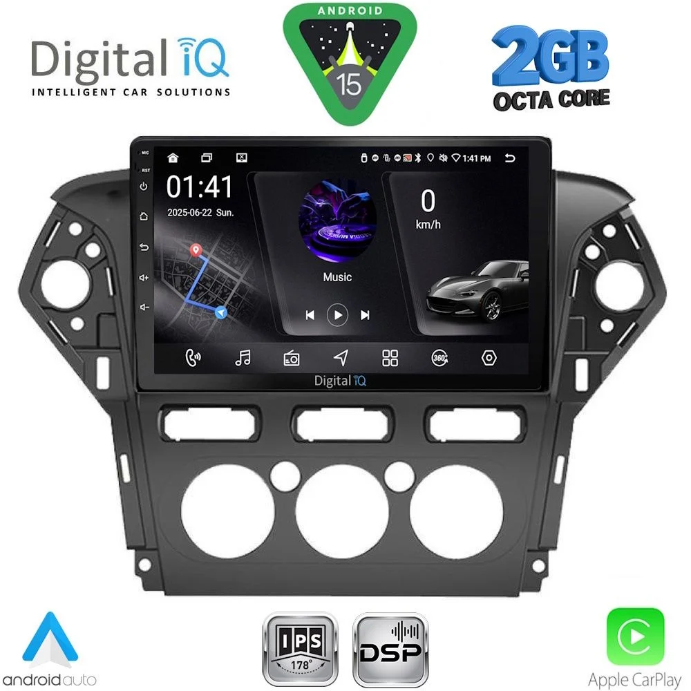 Φωτογραφία προϊόντος: DIGITAL IQ RSF 4163_CPA A/C (10inc) MULTIMEDIA TABLET for FORD MONDEO mod. 2011-2013