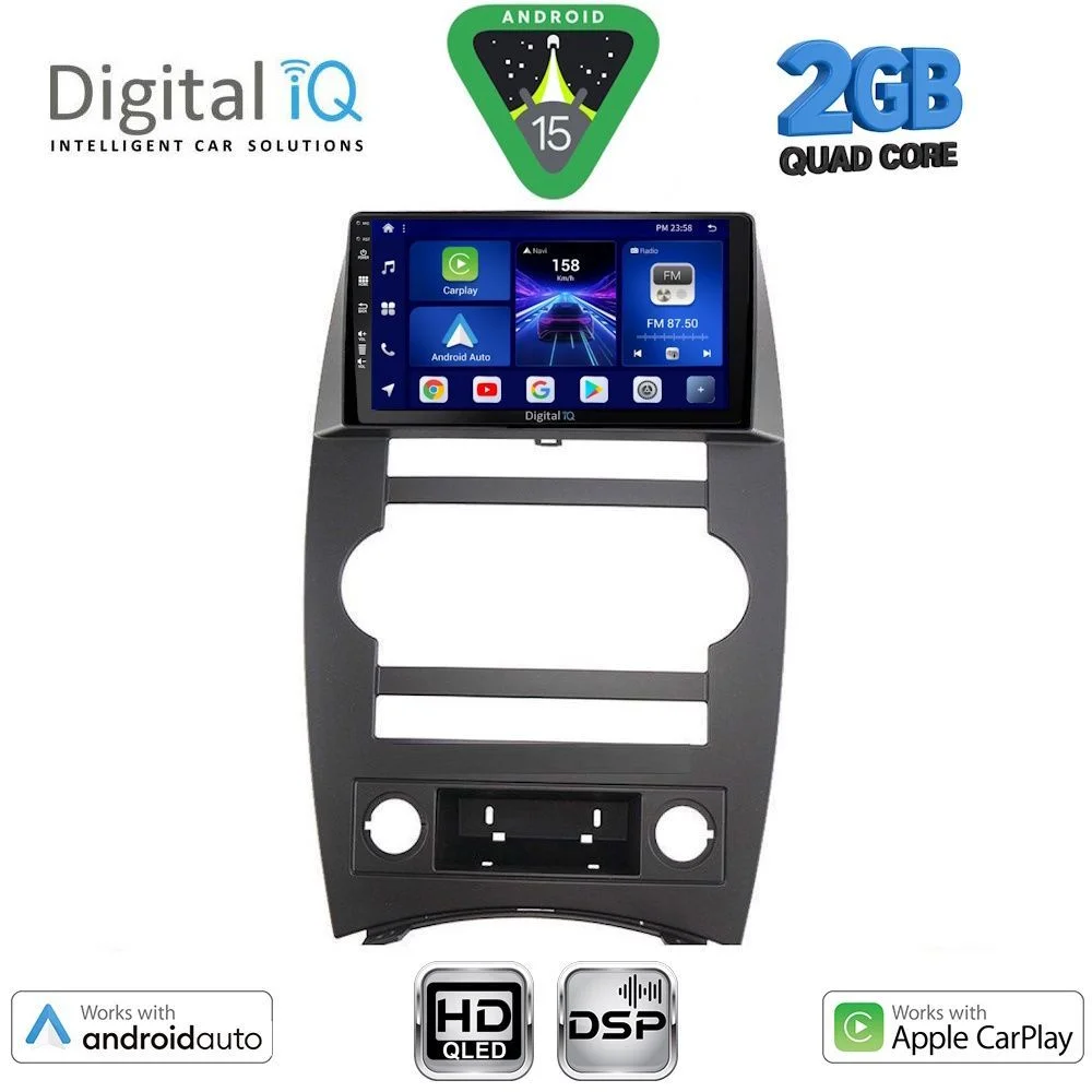 Φωτογραφία προϊόντος: DIGITAL IQ BXC 3274_CPAA (9inc) MULTIMEDIA TABLET for JEEP COMMANDER mod. 2007-2009