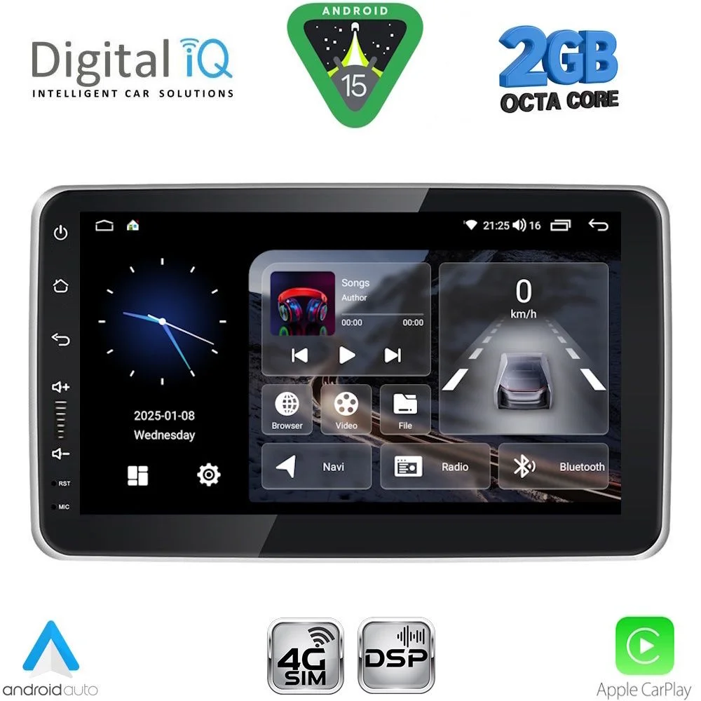 Φωτογραφία προϊόντος: DIGITAL IQ BLF 4935_CPA (9″ DECK) MULTIMEDIA TABLET 1DIN