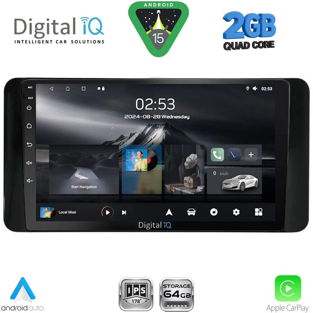 Φωτογραφία προϊόντος: DIGITAL IQ RSD 1778_CPA (10inc) MULTIMEDIA TABLET for TOYOTA LAND CRUISER LC300 mod. 2023-2026