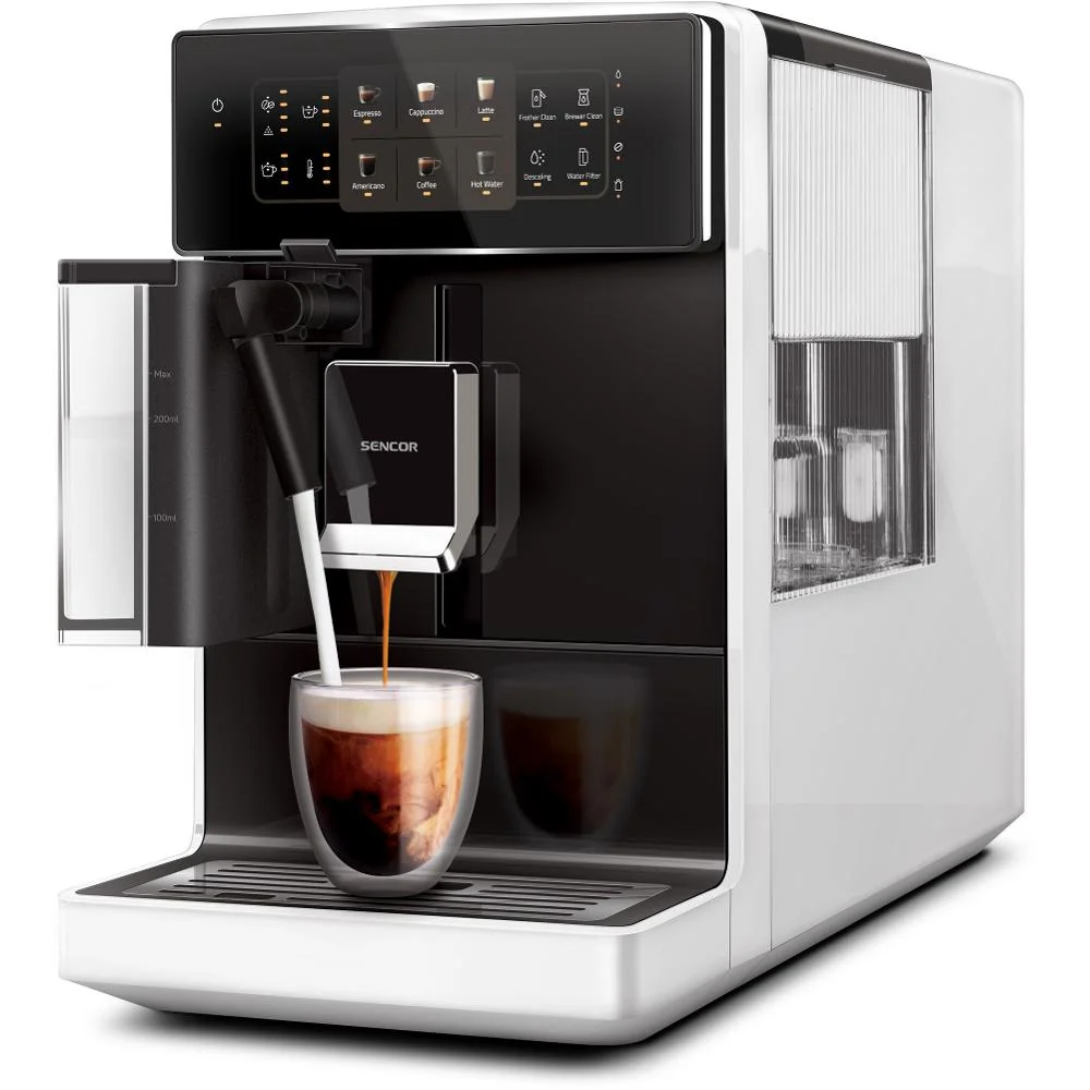Φωτογραφία προϊόντος: Μηχανή Espresso 19Bar LED Sencor SES 9301WH Λευκή