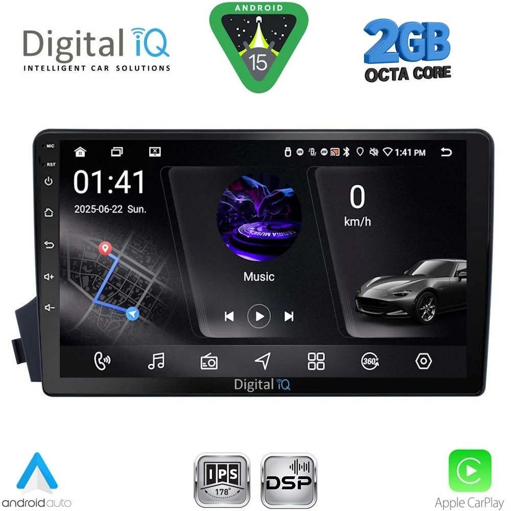 Φωτογραφία προϊόντος: DIGITAL IQ RSF 4650_CPA (9inc) MULTIMEDIA TABLET for SSANGYONG ACTYON – KYRON mod. 2006-2015