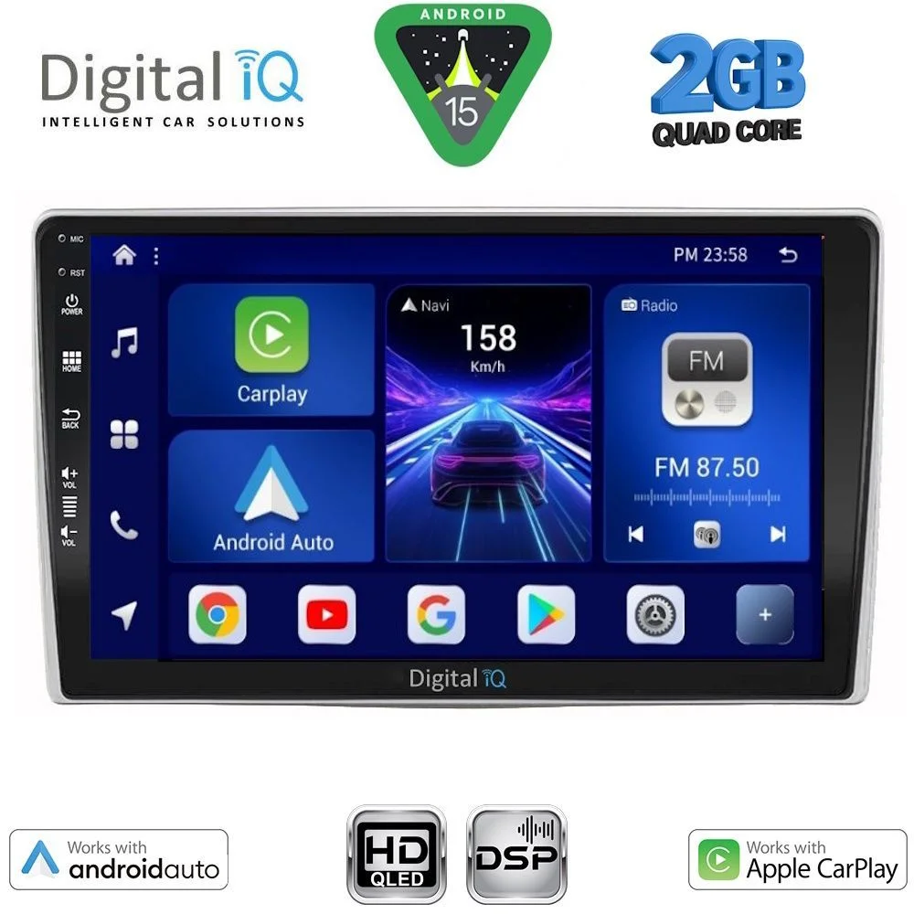 Φωτογραφία προϊόντος: DIGITAL IQ BXC 3028_CPAA (9inc) MULTIMEDIA TABLET for ALFA ROMEO MITO mod. 2008-2018