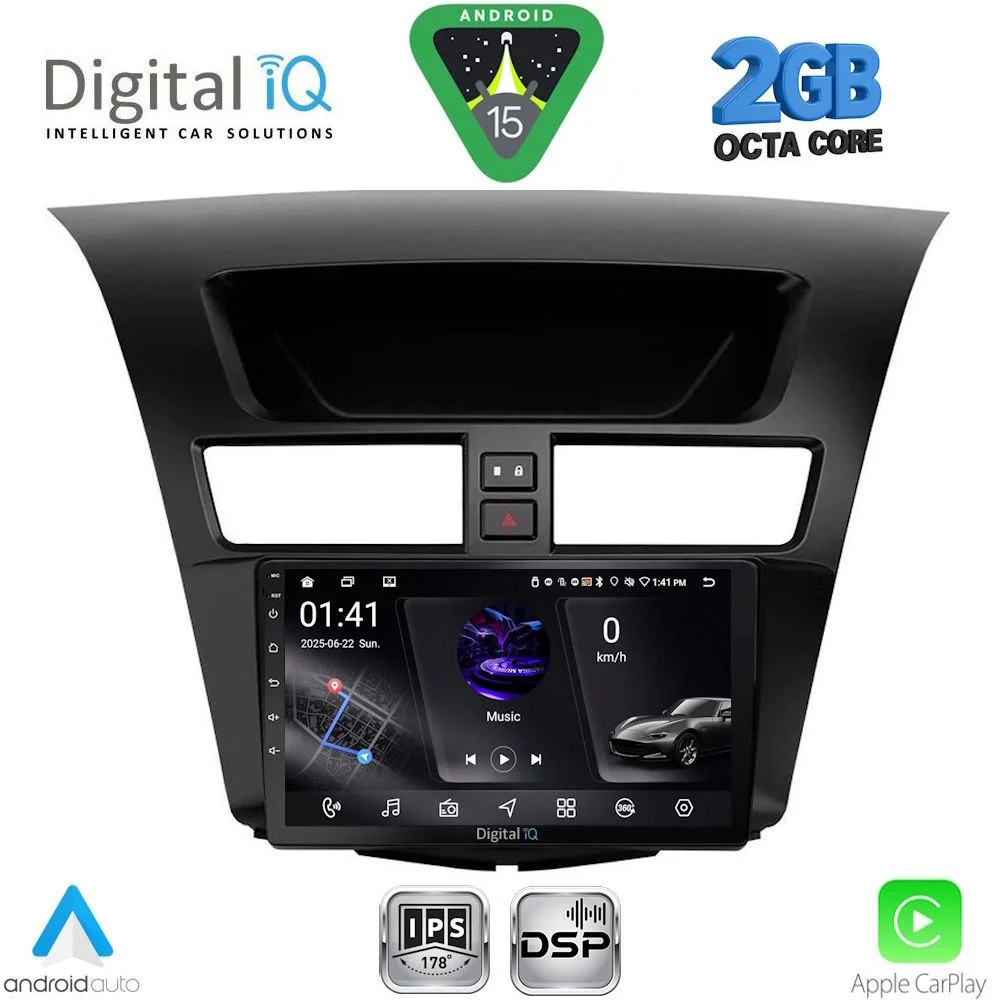 Φωτογραφία προϊόντος: DIGITAL IQ RSF 4364_CPA (9inc) MULTIMEDIA TABLET for MAZDA BT50 mod. 2012-2019