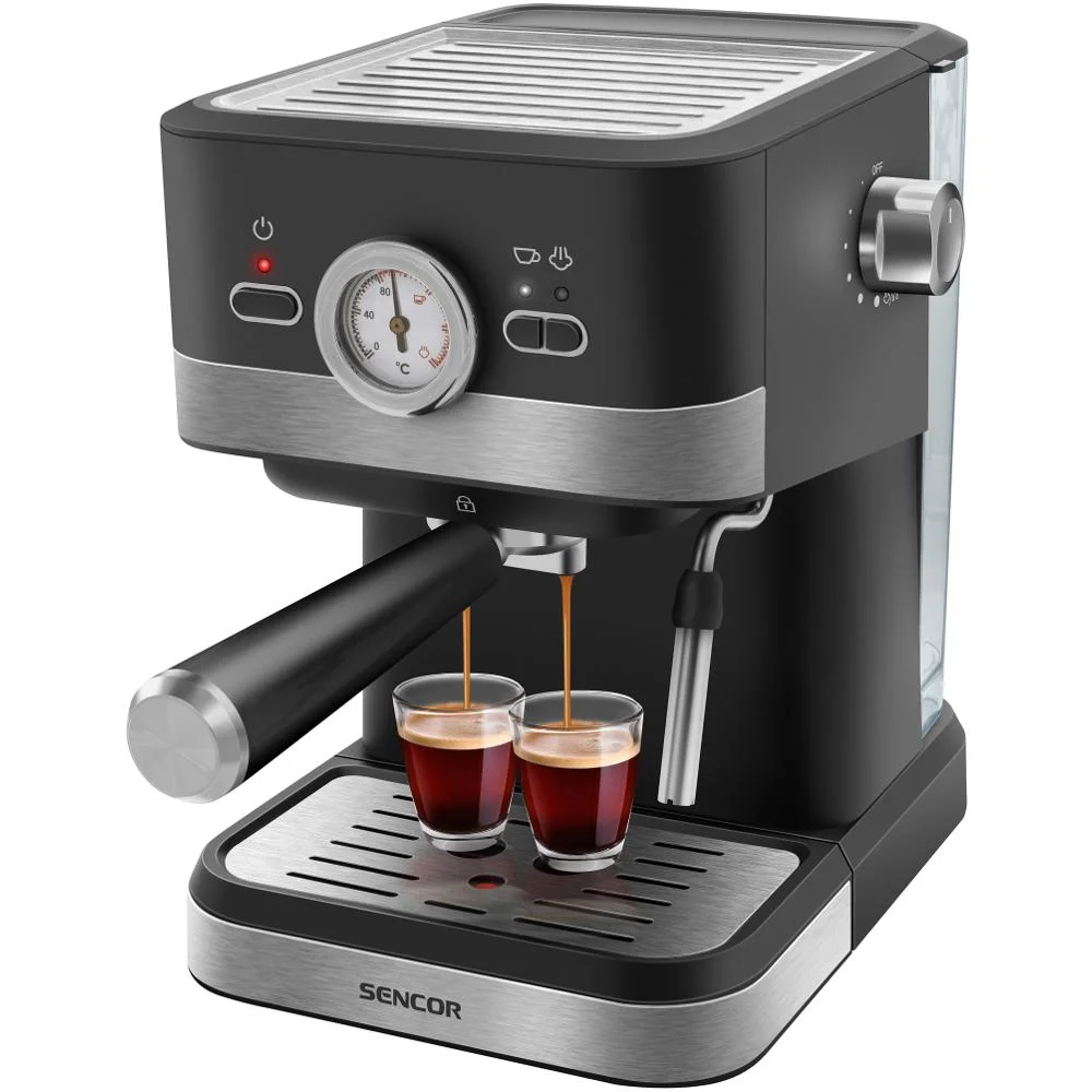 Φωτογραφία προϊόντος: Μηχανή Espresso 20Bar 1.5lt Sencor SES 1721BK Μαύρη