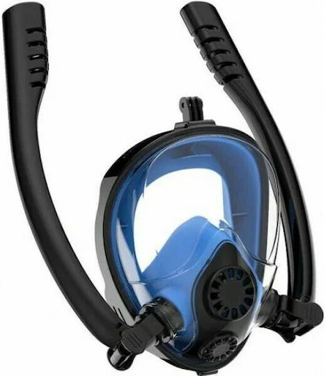 Φωτογραφία προϊόντος: BLUE WAVE ΜΑΣΚΑ FULLFACE DUAL ΜΑΥΡΟ/ΜΠΛΕ S/M