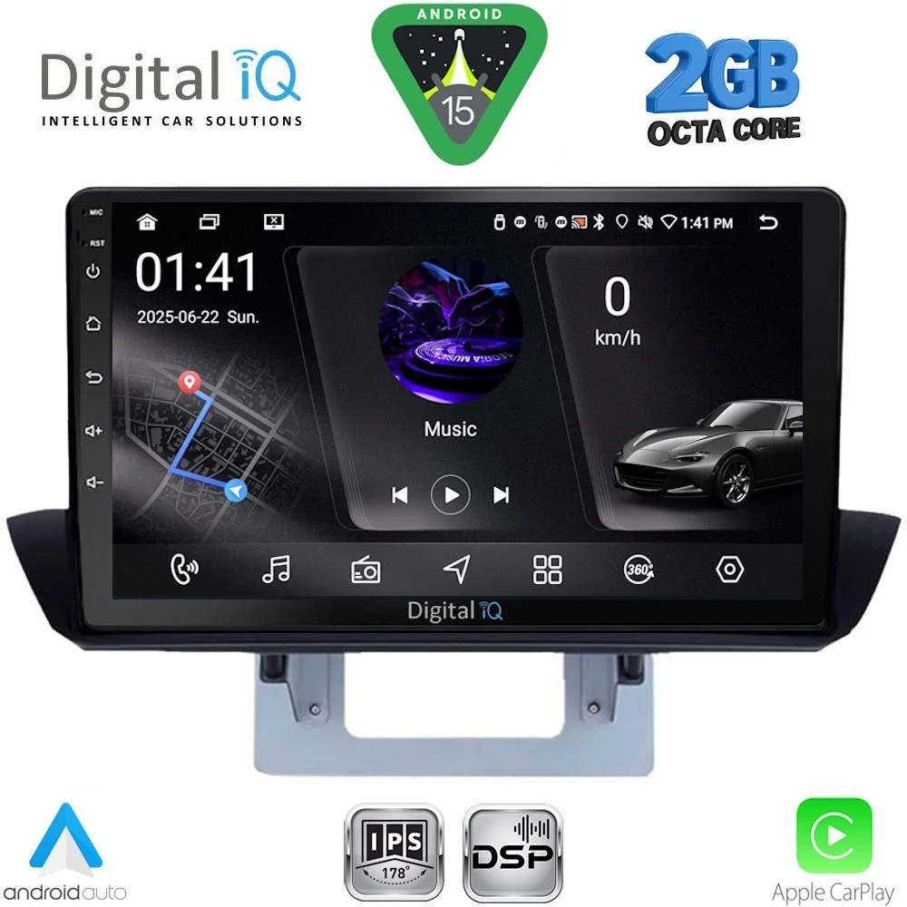 Φωτογραφία προϊόντος: DIGITAL IQ RSF 4364_CPA DASH (9inc) MULTIMEDIA TABLET for MAZDA BT50 mod. 2012-2019