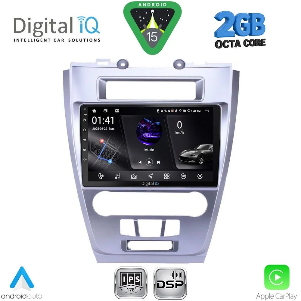 Φωτογραφία προϊόντος: DIGITAL IQ RSF 4159_CPA (10inc) MULTIMEDIA TABLET for FORD FUSION mod. 2012-2017