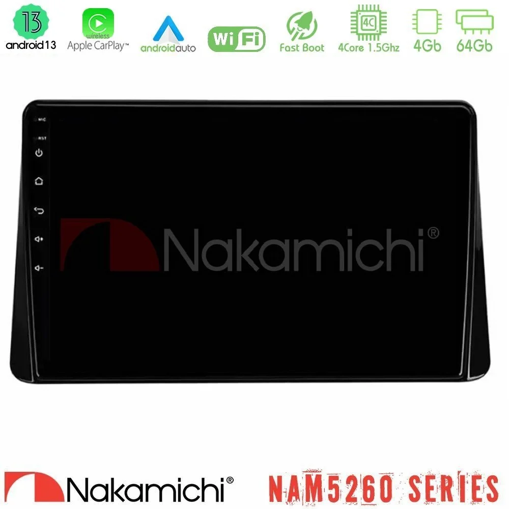 Φωτογραφία προϊόντος: Nakamichi NAM5260 Series 4Core Android13 4+64GB Mitsubishi Eclipse Cross 2018-2023 Navigation Multimedia Tablet 9 Με Carplay & Android Auto