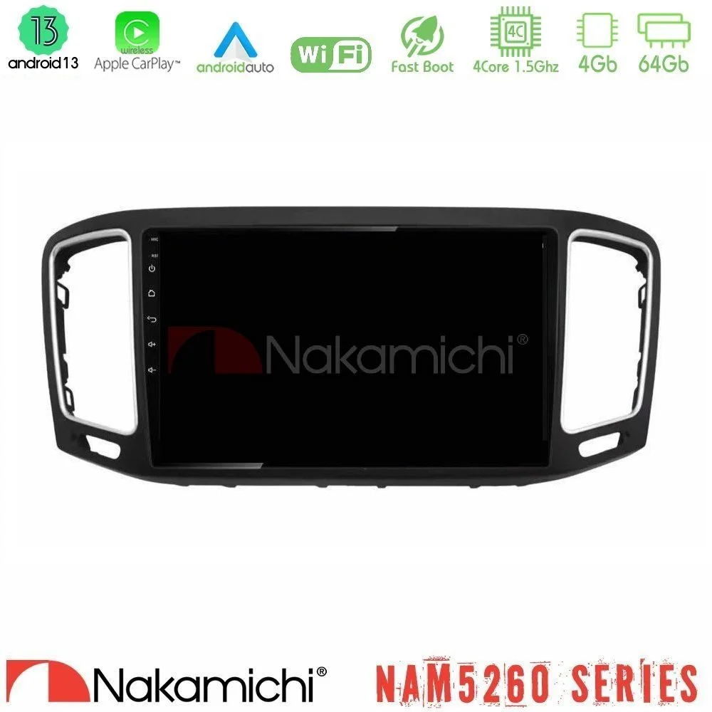 Φωτογραφία προϊόντος: Nakamichi NAM5260 Series 4Core Android13 4+64GB VW Sharan 2010-2015 Navigation Multimedia Tablet 9 Με Carplay & Android Auto