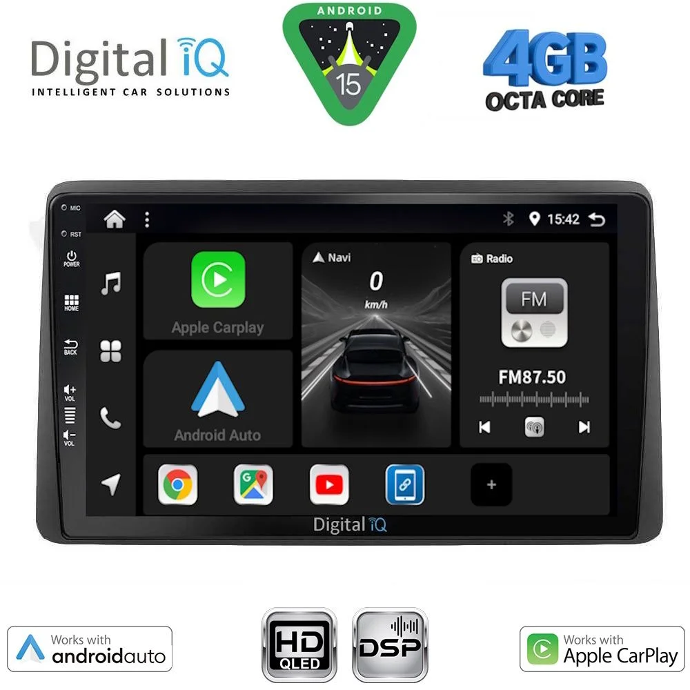 Φωτογραφία προϊόντος: DIGITAL IQ BXF 16450_CPAA (10inc) MULTIMEDIA TABLET for NISSAN NAVARA D22 mod. 1998-2004
